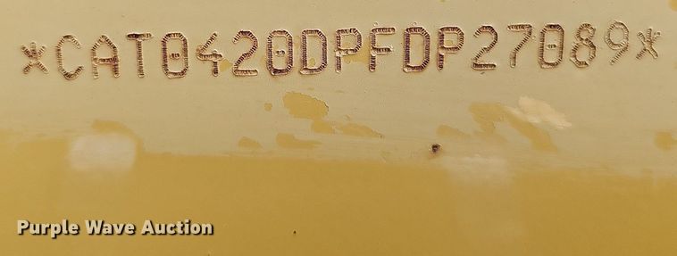 image for item DS6310 2003 Caterpillar 420D  backhoe