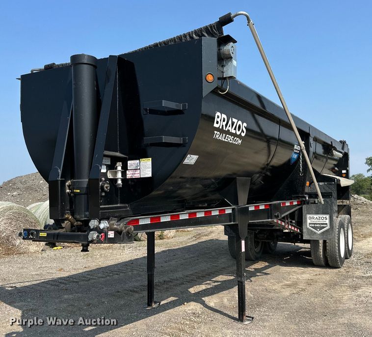 image for item DS6328 2019 Brazos BRAZ280F  end dump trailer