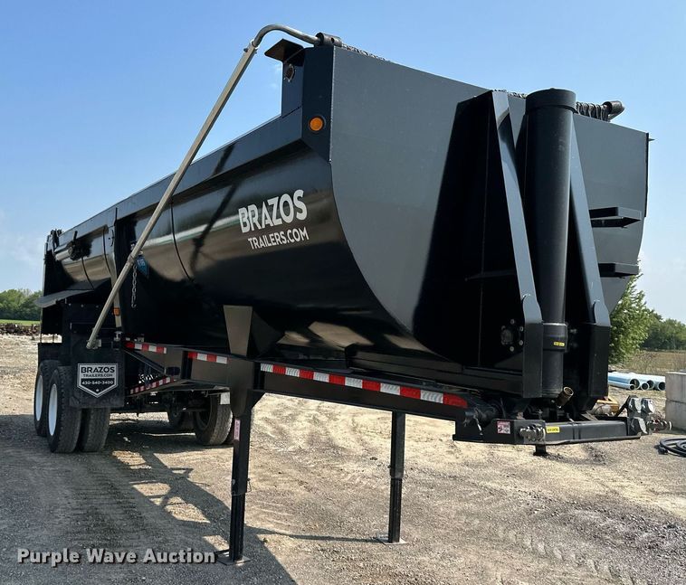 image for item DS6328 2019 Brazos BRAZ280F  end dump trailer