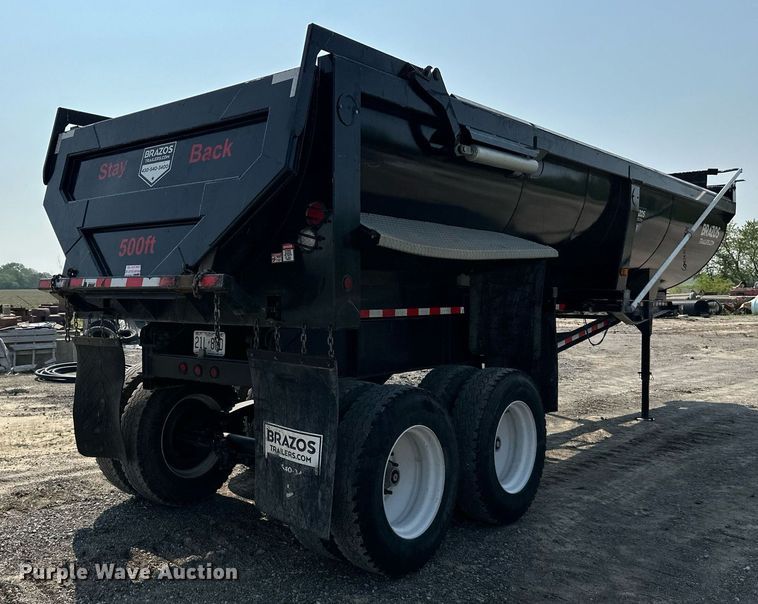 image for item DS6328 2019 Brazos BRAZ280F  end dump trailer