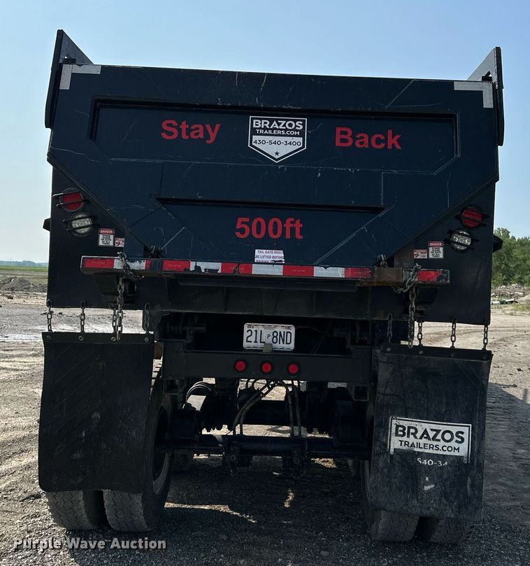 image for item DS6328 2019 Brazos BRAZ280F  end dump trailer