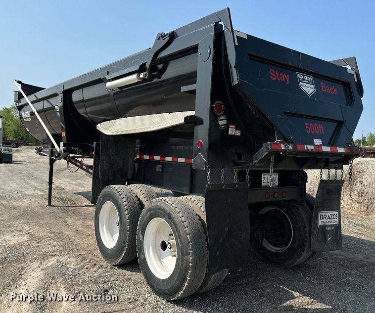 image for item DS6328 2019 Brazos BRAZ280F  end dump trailer