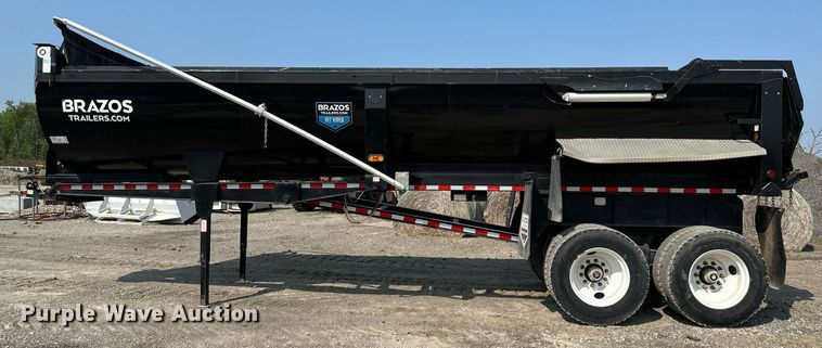 image for item DS6328 2019 Brazos BRAZ280F  end dump trailer