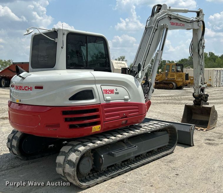 image for item DS6331 2020 Takeuchi TB290  mini excavator