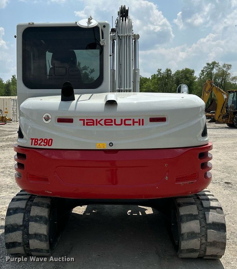 image for item DS6331 2020 Takeuchi TB290  mini excavator