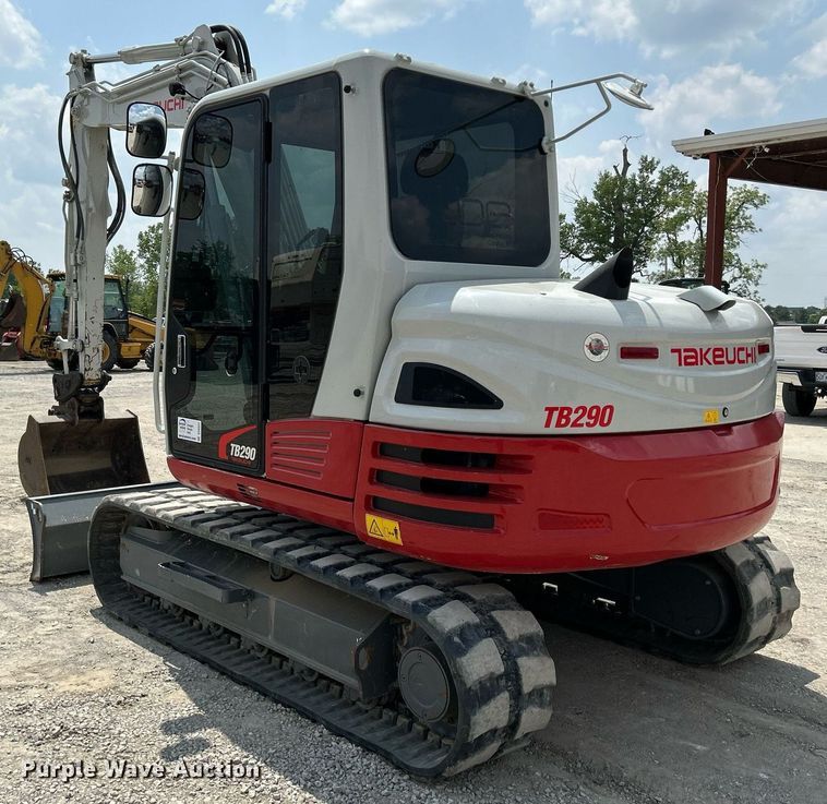 image for item DS6331 2020 Takeuchi TB290  mini excavator
