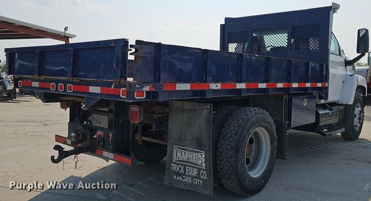 image for item DS6333 2006 GMC C7500  dump flatbed truck