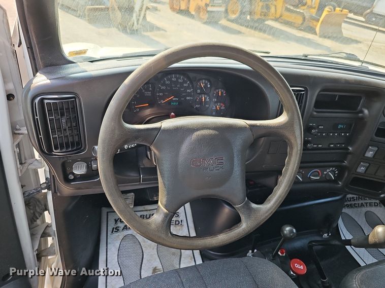 image for item DS6333 2006 GMC C7500  dump flatbed truck