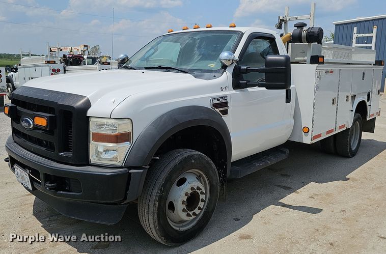 image for item DS6335 2008 Ford F550 Super Duty XL  utility / service truck