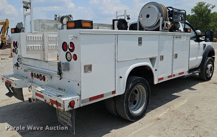 image for item DS6335 2008 Ford F550 Super Duty XL  utility / service truck