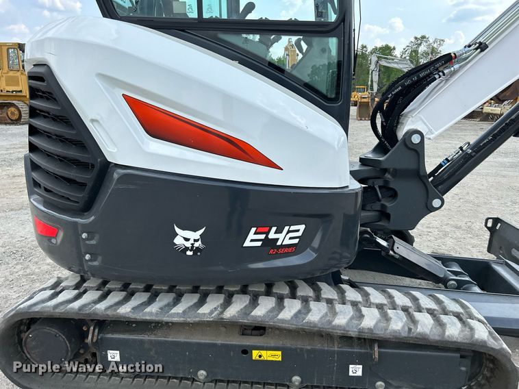 image for item DS6338 2021 Bobcat E42 R2 series  mini excavator