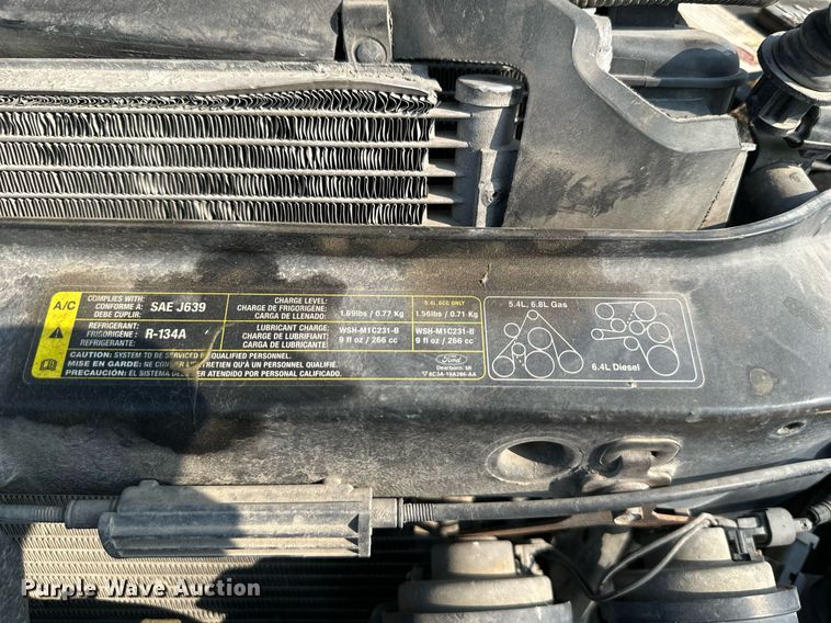 image for item DS6343 2009 Ford F550 Super Duty  flatbed truck