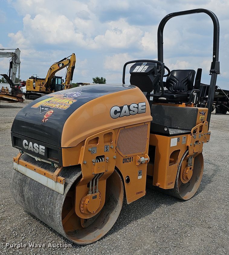 image for item DS6345 2011 Case DV201  double drum vibratory roller