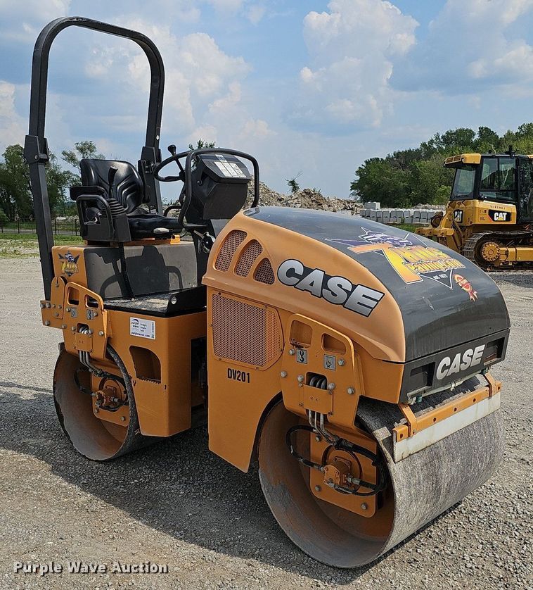 image for item DS6345 2011 Case DV201  double drum vibratory roller