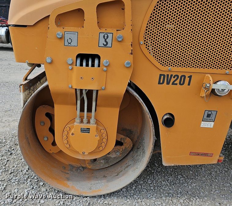 image for item DS6345 2011 Case DV201  double drum vibratory roller