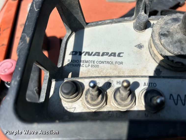 image for item DS6351 2008 Dynapac LP8500  trench compactor