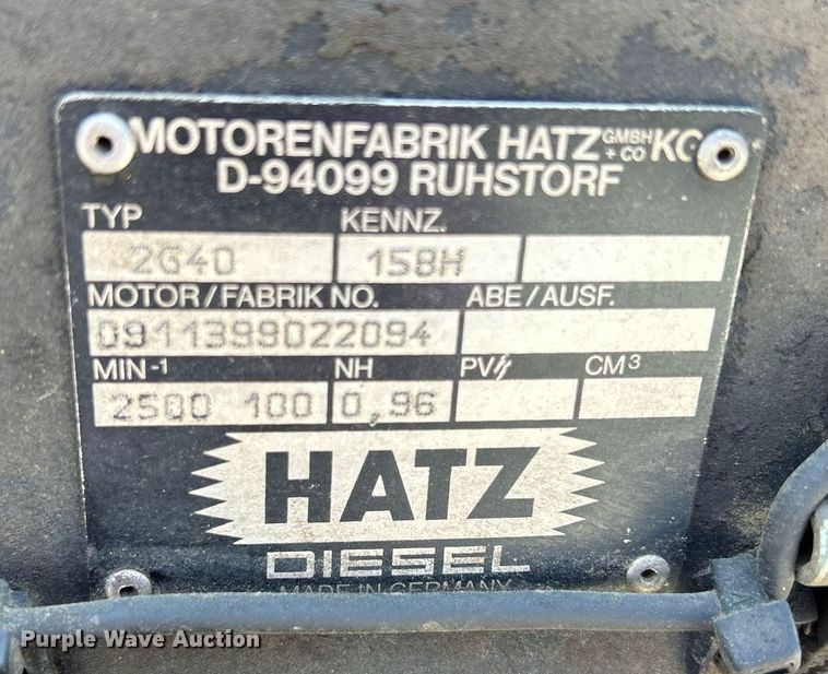 image for item DS6352 2000 Rammax P33/24  trench compactor