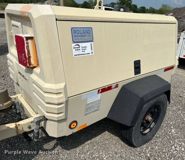 image for item DS6353 2005 Ingersoll Rand P185WJD  air compressor