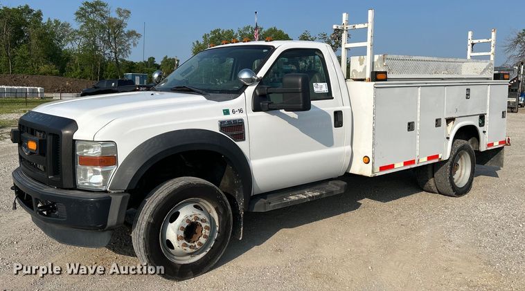 image for item DS6355 2008 Ford F550 Super Duty XL  utility / service truck