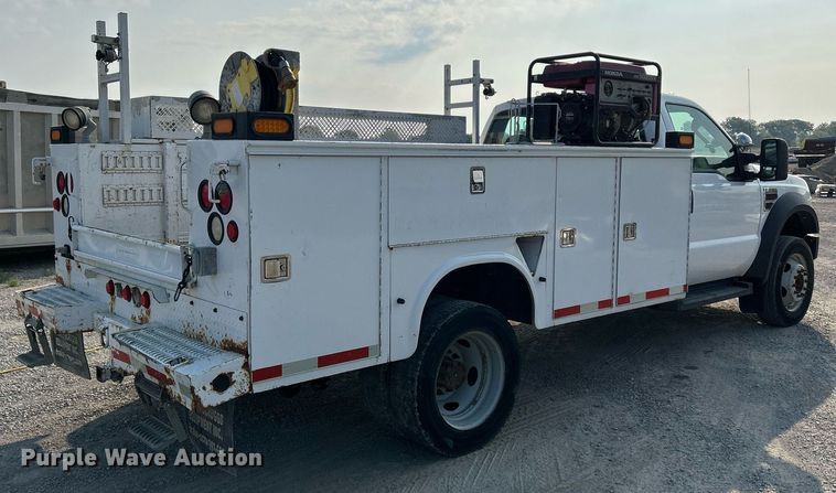 image for item DS6355 2008 Ford F550 Super Duty XL  utility / service truck