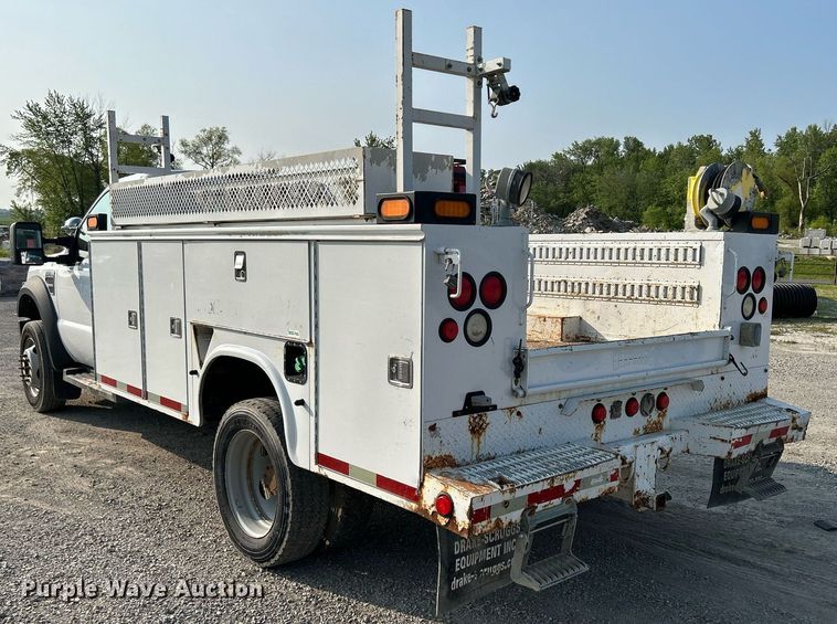 image for item DS6355 2008 Ford F550 Super Duty XL  utility / service truck