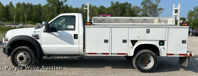 image for item DS6355 2008 Ford F550 Super Duty XL  utility / service truck