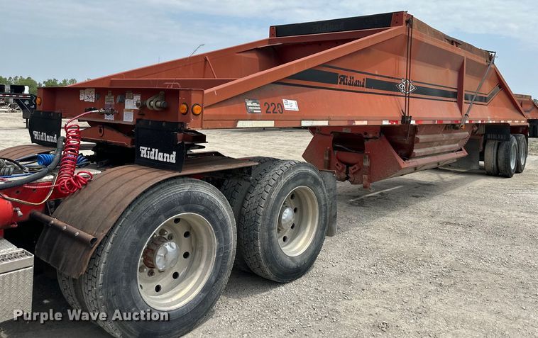 image for item DS6357 1996 Midland MG40CLAM  bottom dump trailer