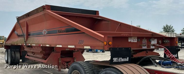 image for item DS6357 1996 Midland MG40CLAM  bottom dump trailer