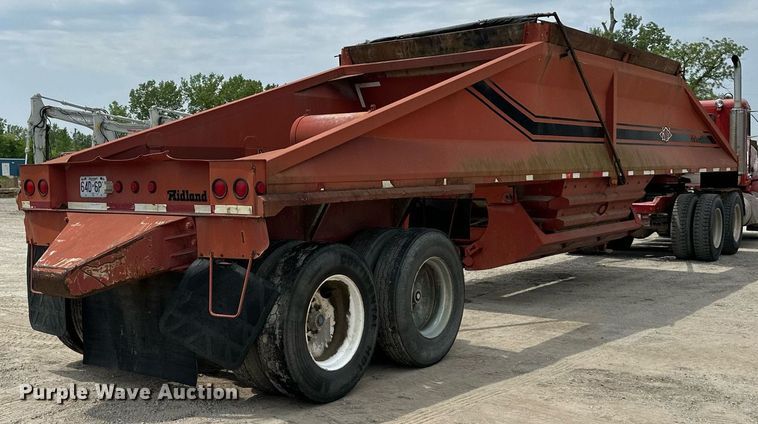 image for item DS6357 1996 Midland MG40CLAM  bottom dump trailer