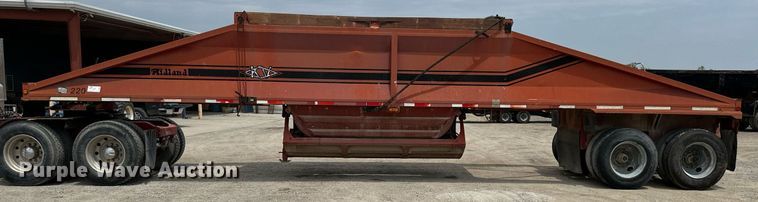 image for item DS6357 1996 Midland MG40CLAM  bottom dump trailer