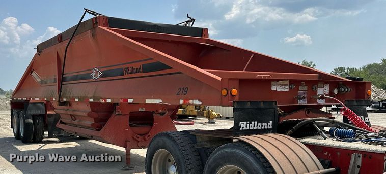 image for item DS6358 1996 Midland MG40CLAM  bottom dump trailer