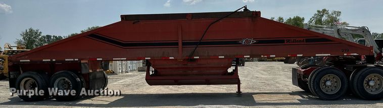 image for item DS6358 1996 Midland MG40CLAM  bottom dump trailer