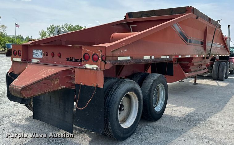image for item DS6358 1996 Midland MG40CLAM  bottom dump trailer