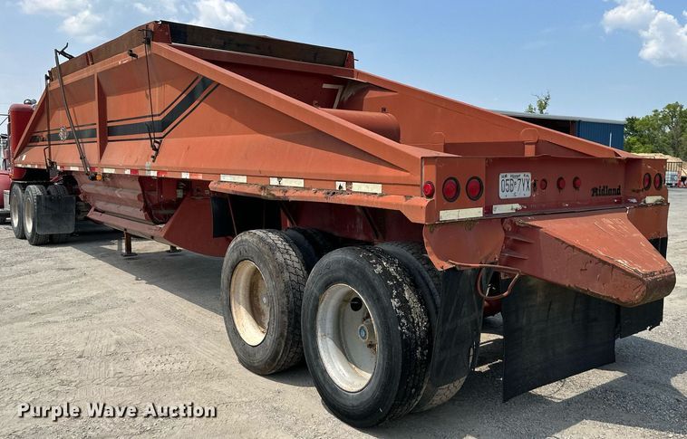 image for item DS6358 1996 Midland MG40CLAM  bottom dump trailer