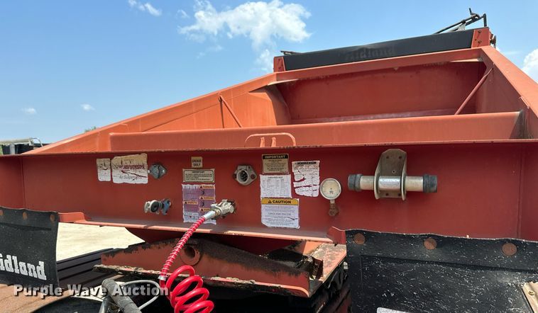 image for item DS6358 1996 Midland MG40CLAM  bottom dump trailer