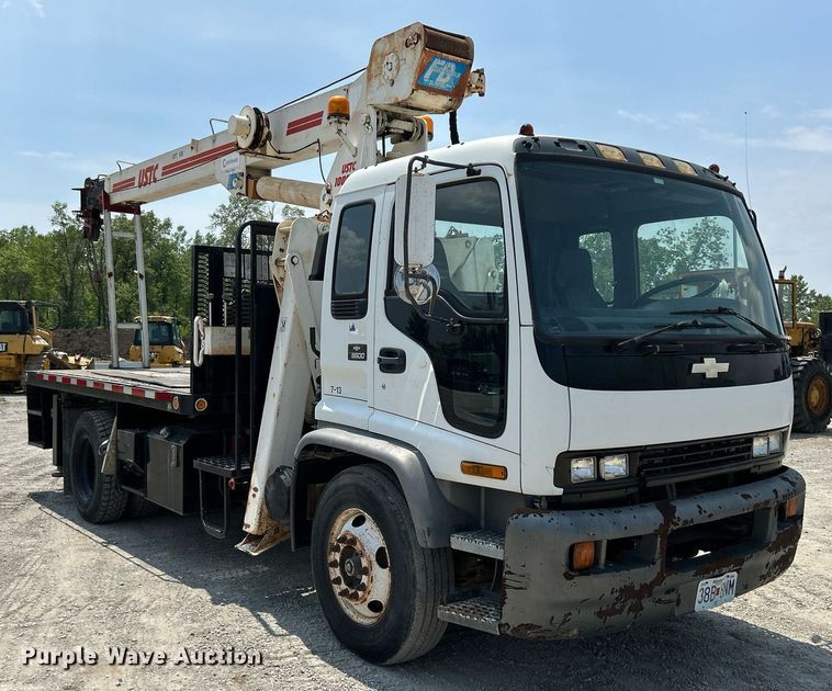 image for item DS6360 2000 Chevrolet T8500  crane truck