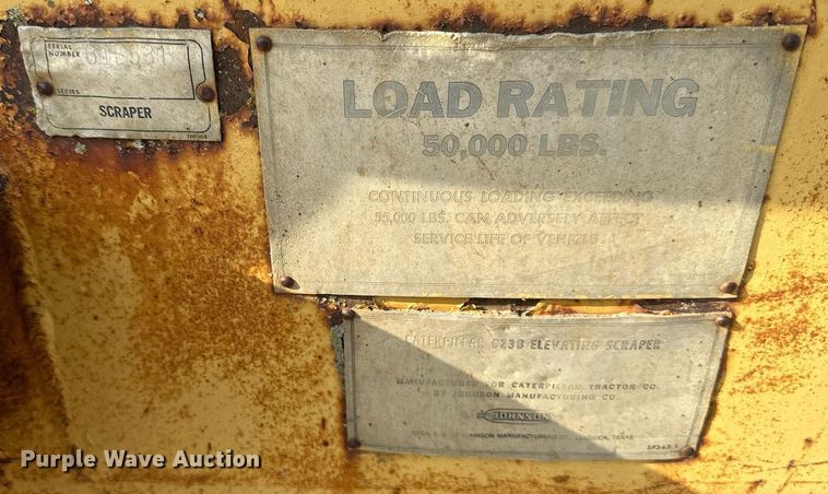 image for item DS6363 1975 Caterpillar 623B  elevating scraper