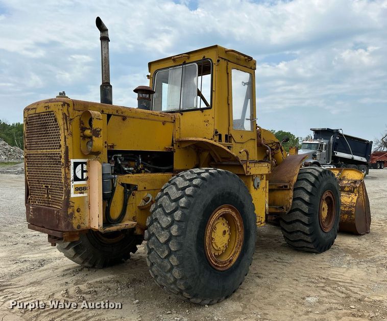 image for item DS6370 1973 Caterpillar 966C  wheel loader