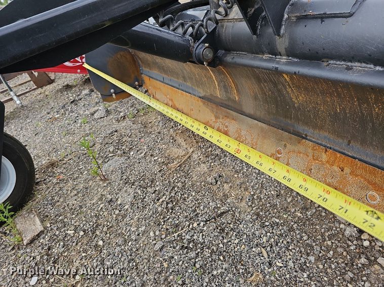 image for item DS6372 2015 Bobcat Box Blade Laser  84"W skid steer box blade