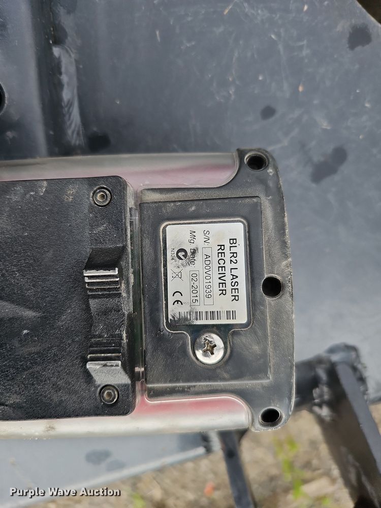 image for item DS6372 2015 Bobcat Box Blade Laser  84"W skid steer box blade