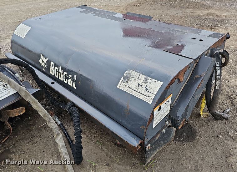 image for item DS6374 Bobcat Sweeper 72  skid steer sweeper