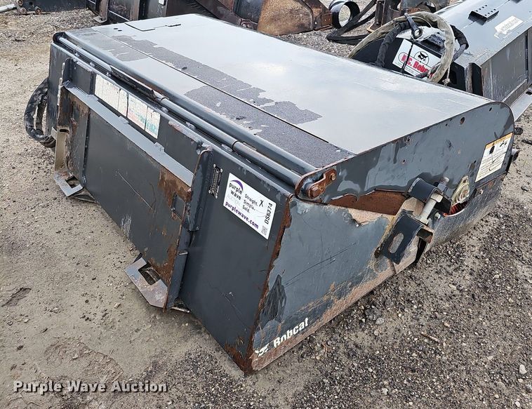 image for item DS6374 Bobcat Sweeper 72  skid steer sweeper
