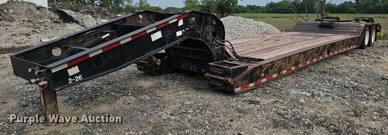 image for item DS6379 1999 Dynaweld  lowboy equipment trailer
