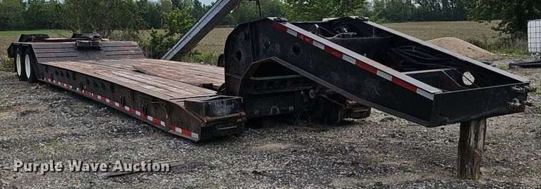 image for item DS6379 1999 Dynaweld  lowboy equipment trailer
