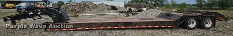 image for item DS6379 1999 Dynaweld  lowboy equipment trailer