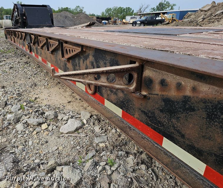 image for item DS6379 1999 Dynaweld  lowboy equipment trailer