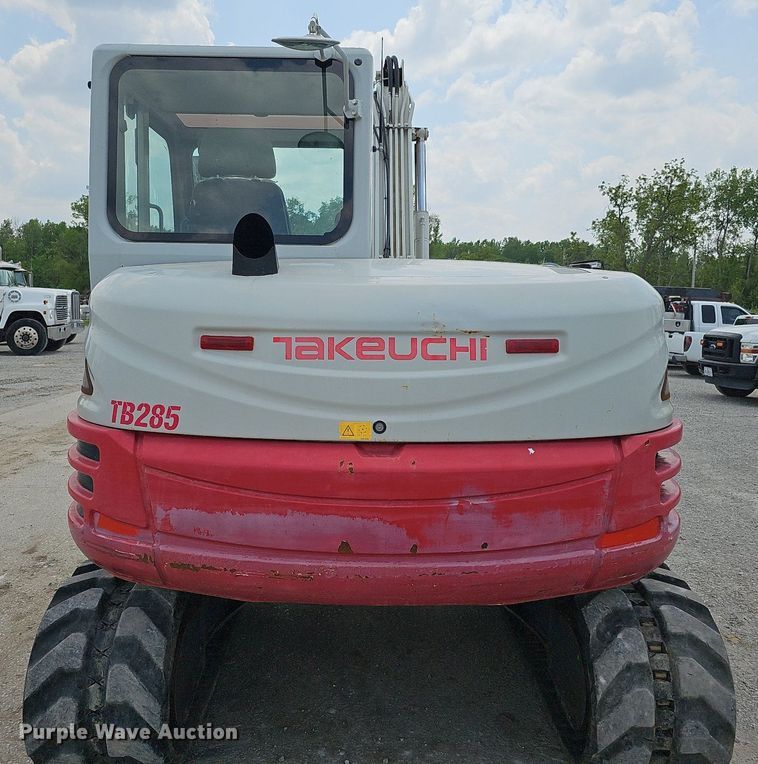 image for item DS6390 2011 Takeuchi TB285  mini excavator