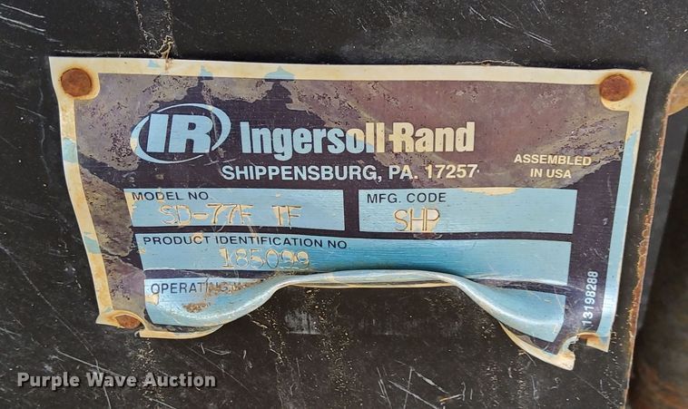 image for item DS6395 2005 Ingersoll Rand SD77F TF  single drum vibratory roller