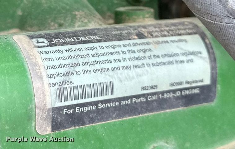 image for item DS6396 2011 John Deere 9530 Scraper Special  4WD tractor