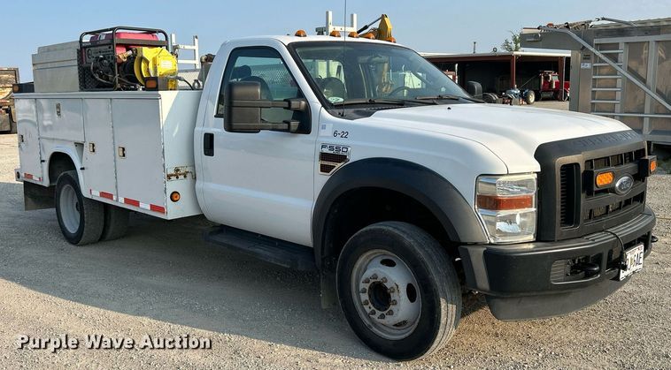 image for item DS6398 2010 Ford F550 Super Duty XL  utility / service truck
